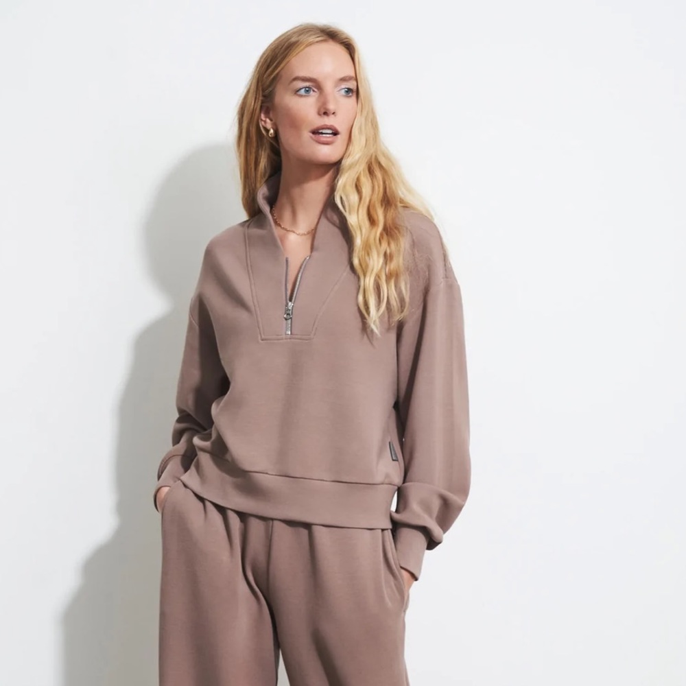 Varley Davidson Sweat-pine bark